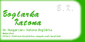boglarka katona business card